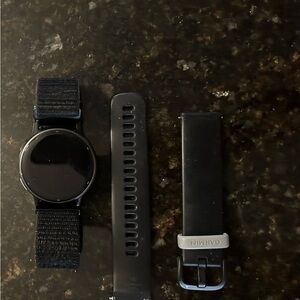 Garmin Black Smartwatch with Additional Bands